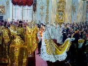 Laurits Tuxen Tuxen Wedding of Tsar Nicholas II Germany oil painting artist